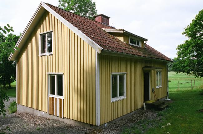 Bostadshuset. Bilden tagen från nordöst.