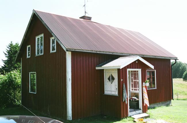 Bostadshuset. Bilden tagen från nordväst.