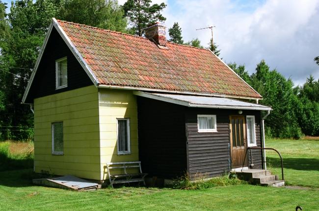 Bostadshuset .Bilden tagen från sydväst.