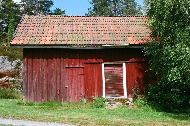 Ladugården .Bilden tagen från söder.