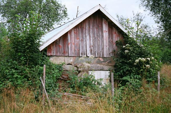 Jordkällaren. Bilden tagen från väst.