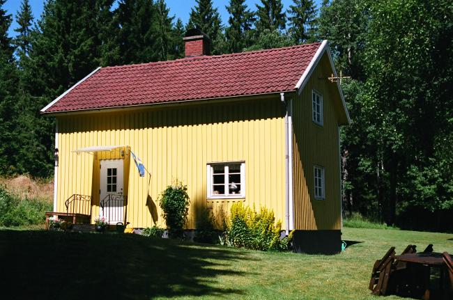 Bostadshuset. Bilden tagen från sydöst.