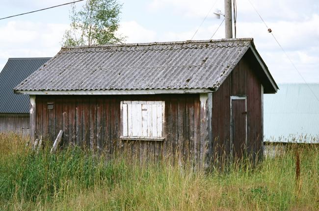 Bilden tagen från öst.