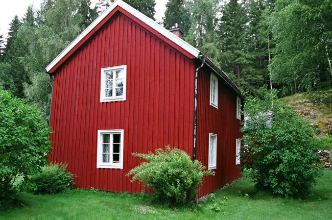  Bostadshuset. Bilden tagen från sydöst. 