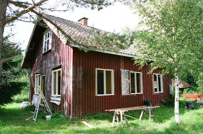 
Bostadshuset. Bilden tagen från söder.
