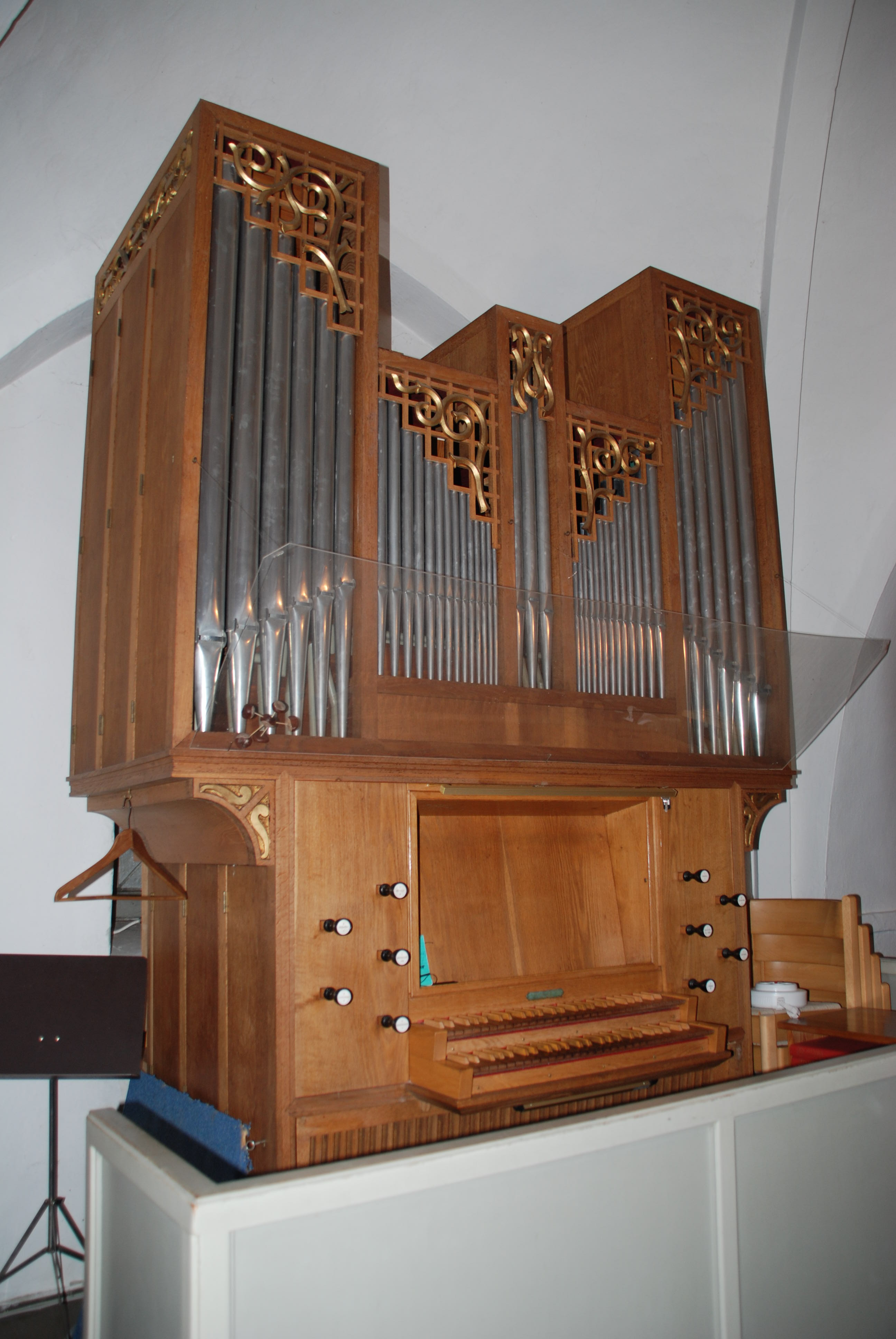 Norra Skrävlinge kyrka, orgel