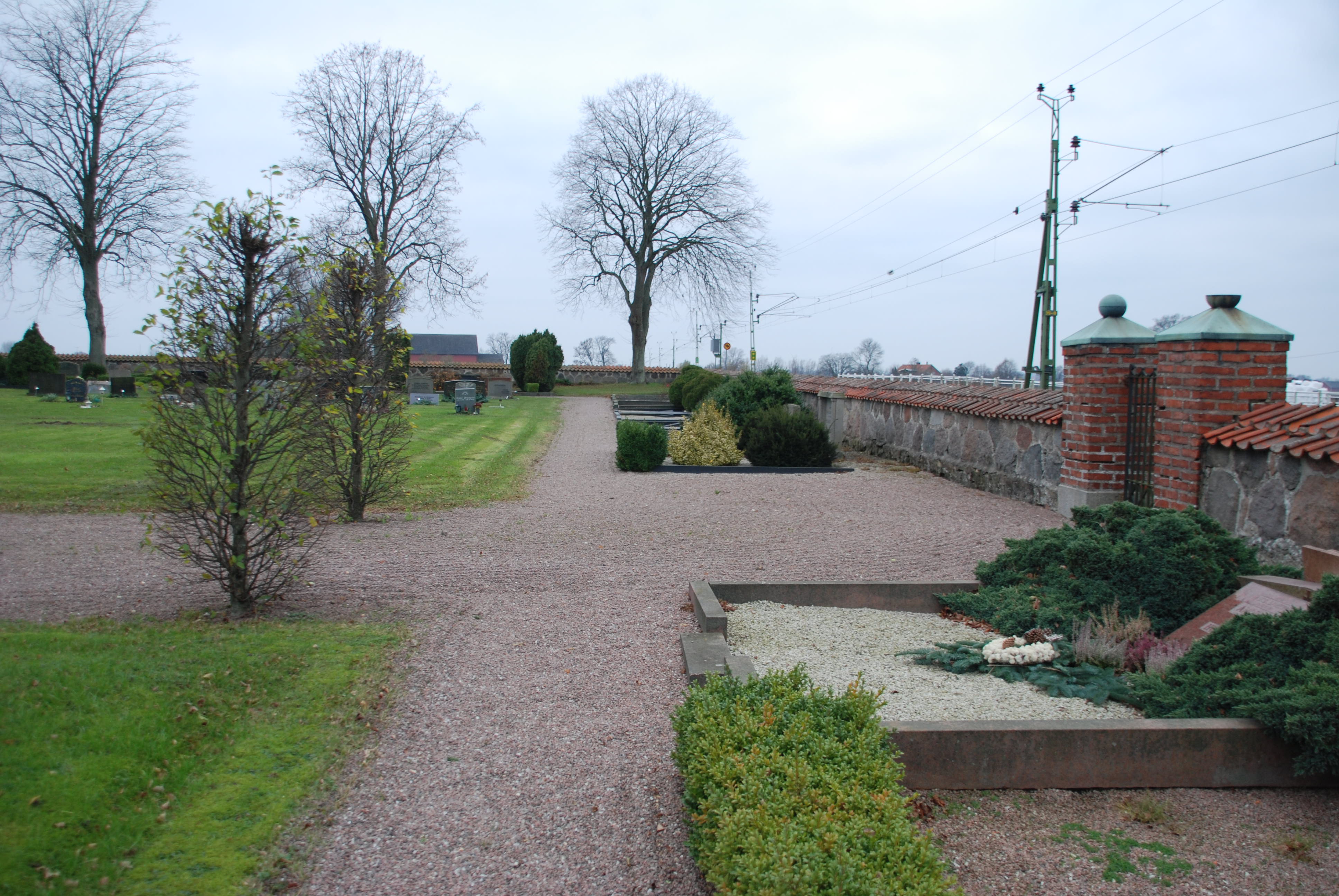 Norra Skrävlinge kyrkogård, norra utvidgningen