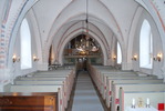 Sireköpinge kyrka, långhuset mot väster