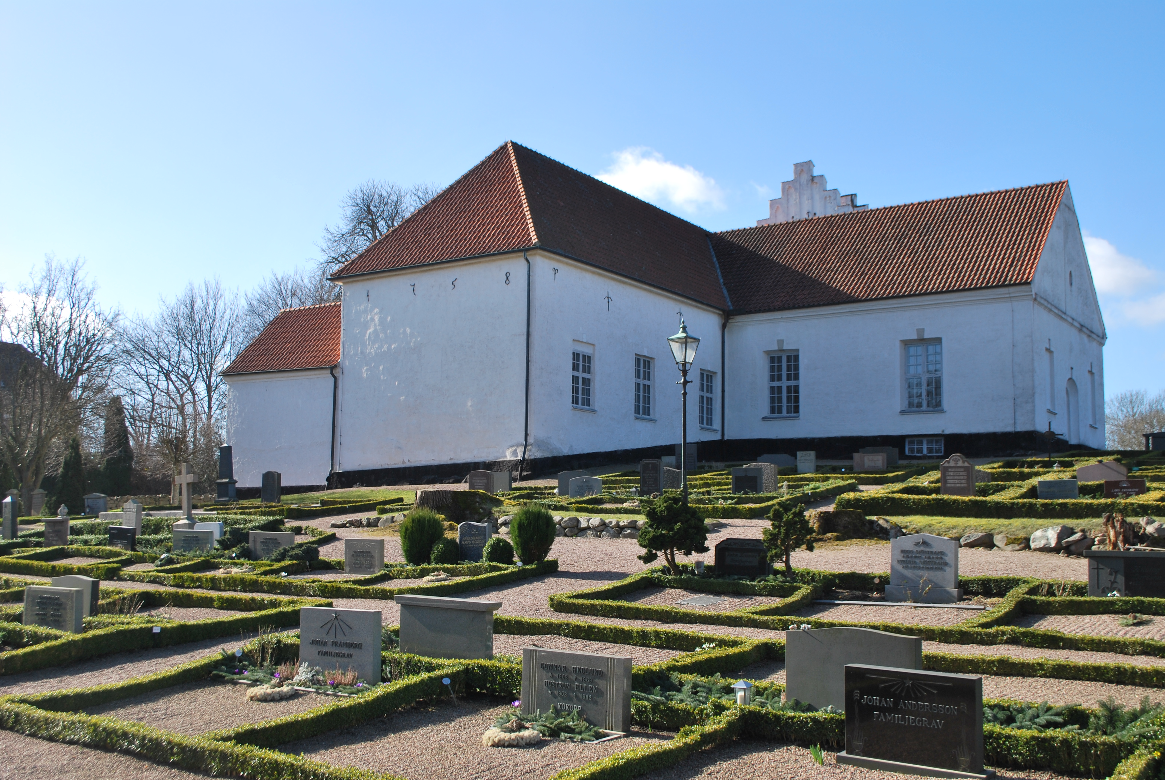 Kågeröds kyrka mot nordöst