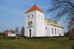 Halmstads kyrka från sydväst