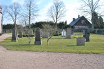 Konga kyrkogård, äldre delen av kyrkogården mot sydöst