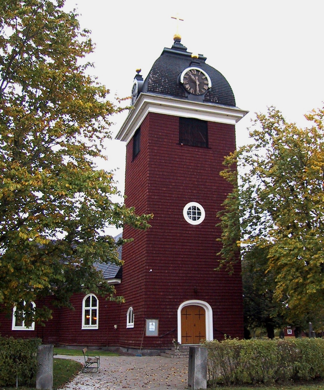 Hjulsjö kyrka, exteriör. 