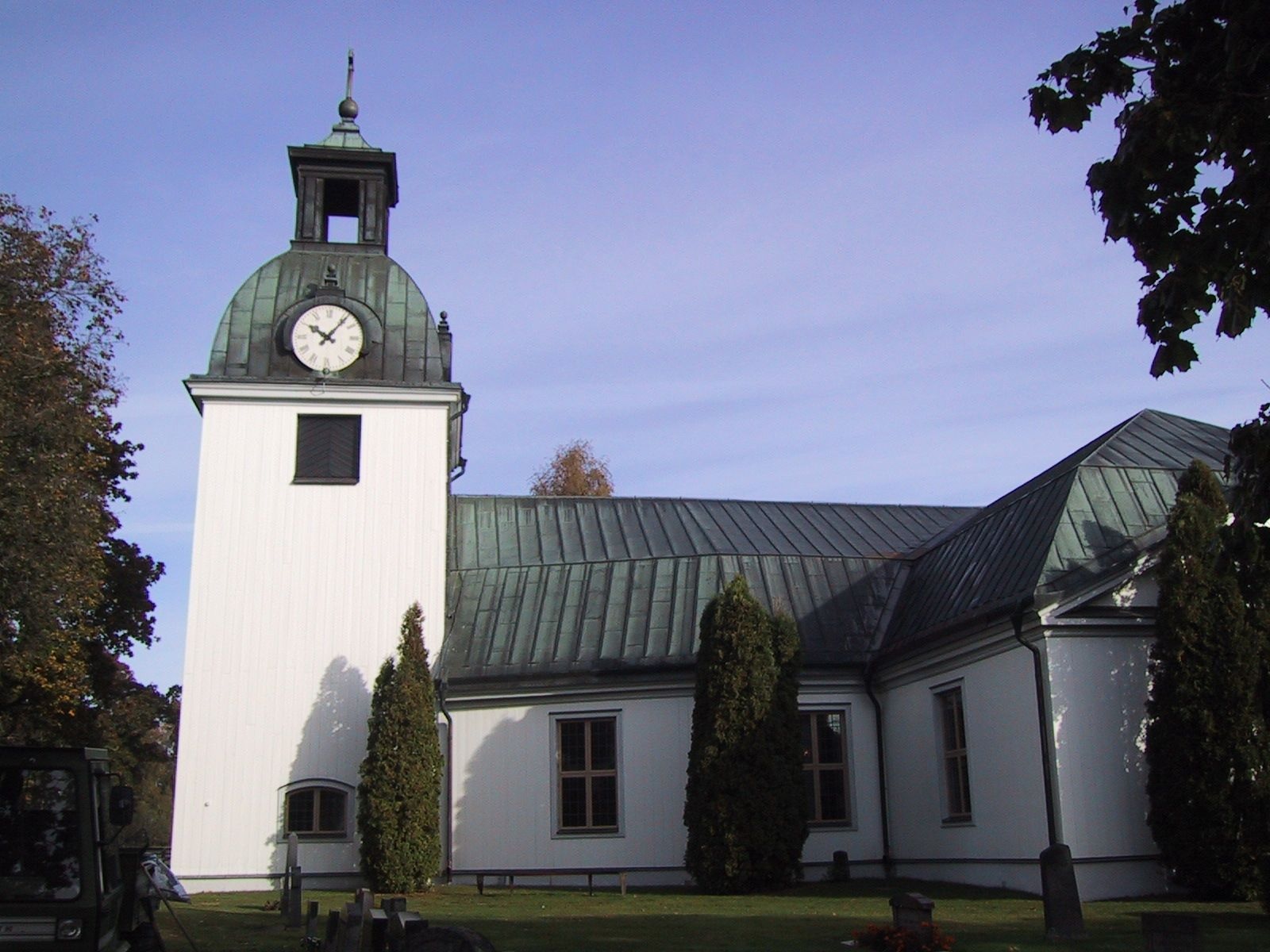 Järnboås kyrka, exteriör. 