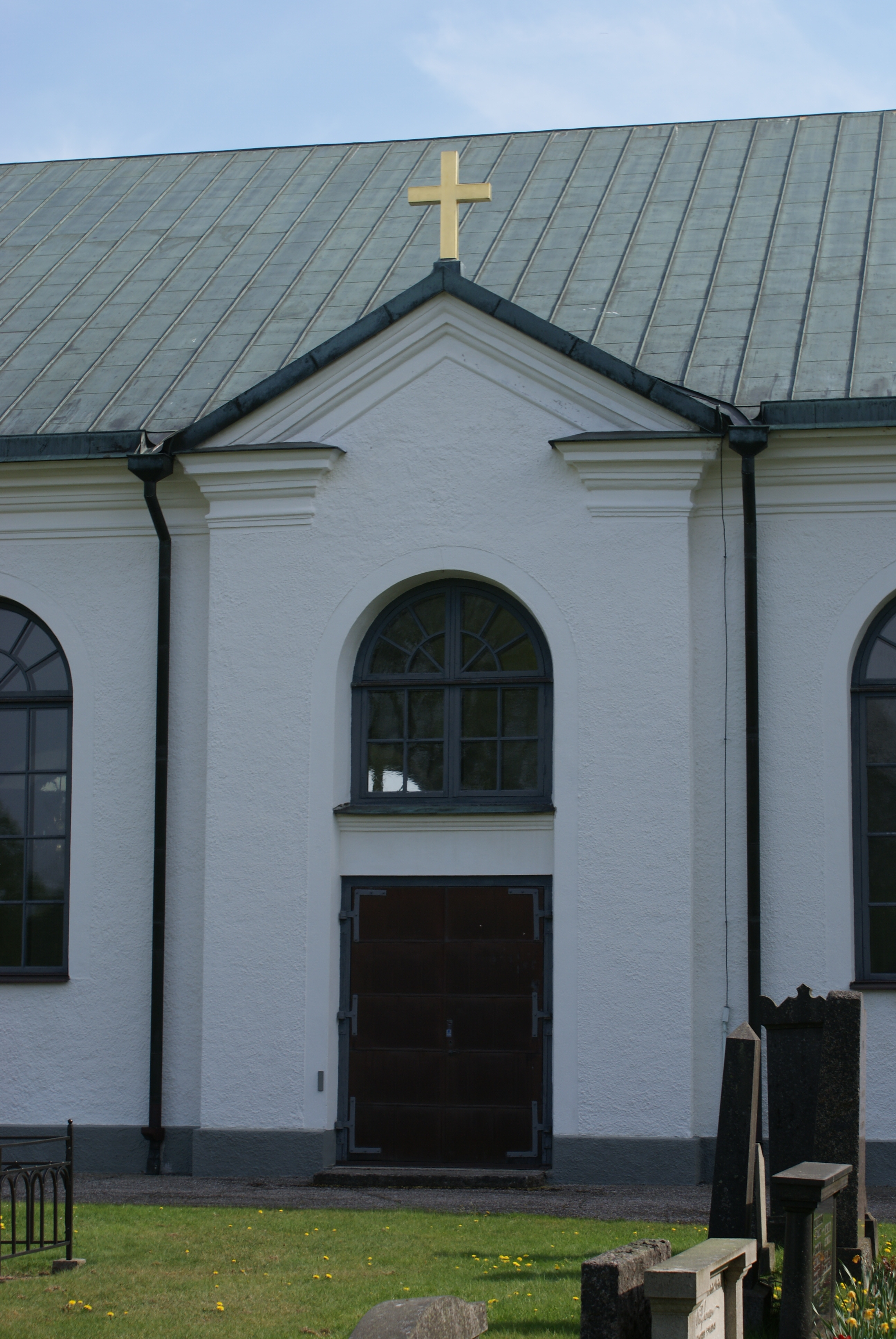 Traryds kyrka. Sydportalen.