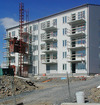 SAK01656 Norr om centrum byggde man sommaren 2000 ett bostadsrättsområde. 