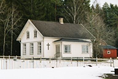 Missionshus vid Mofalla nya kyrkogård. Neg.nr. 03/226:11. JPG. 