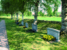 Dessa båda kvarter (H och N) består vardera av enbart en gravlinje och finns placerade
längs med kyrkogårdens norra och östra kyrkogårdsmur.