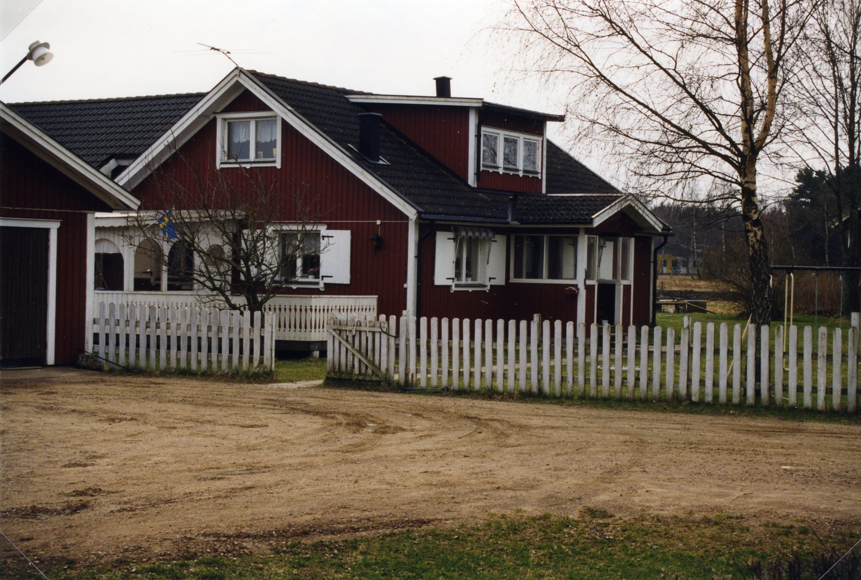 Missionshuset år 2000, efter ombyggnad till bostad.
