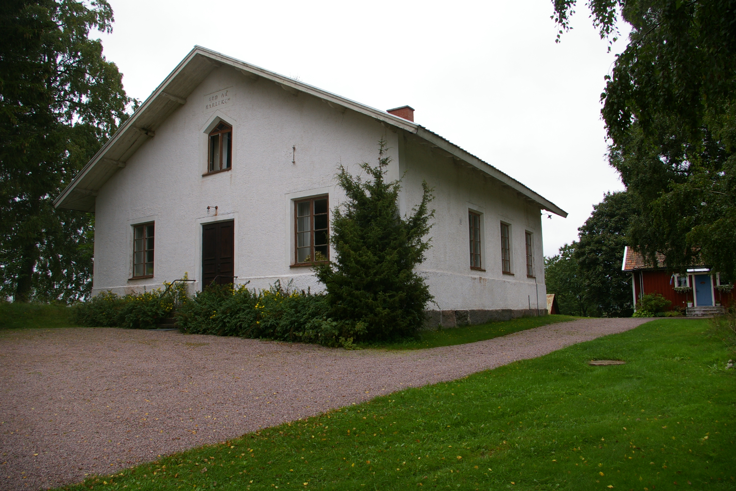 Missionshuset sett från sydost.