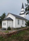 Ornö kyrka från nordöst.