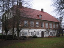 Norra Vrams prästgård, Bjuvs kommun. Östra fasaden.