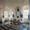 Kungsholms kyrka, norra korsarmen med bl a Schröders skulpturgrupp. 


