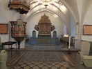 Väsby kyrka, koret sett från långhuset