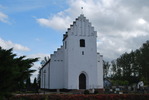 Fjärestads kyrka, fasad mot notdväst