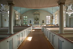 Karlslunda kyrka, interiör