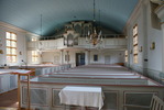 Karlslunda kyrka, interiör. 