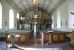 Mortorps kyrka, interiör. 