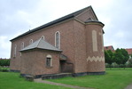 Sankt Andreas kyrka, Helsingborg, kyrkan mot noröst
