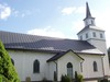 Blåviks kyrka från väster.