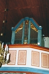 Rackeby kyrka, orgelfasad.  Neg.nr 03/120:24