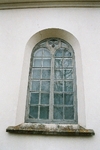 Tranums kyrka, långhusfönster. Neg.nr 03/137:14.