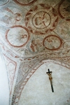 Strö kyrka. Korets takmålningar från 1460-talet. Neg.nr 03/116:03