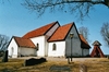Kållands-Åsaka kyrka och klockstapel. Neg.nr 03/130:15.jpg