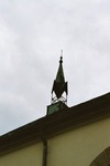 Hasslösa kyrka, skorsten med tillhörande tak. Neg.nr 03/179:14.
