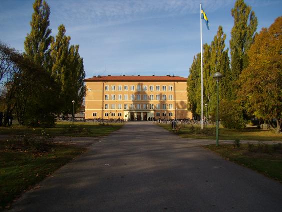 Gamla Lärarhögskolan, kv Adjunkten 1, Linköping. Vy från sydost