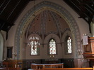 Stuguns nya kyrka, interiör, koret. 