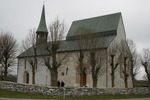 Lau kyrka. Kyrkans S och Ö fasader