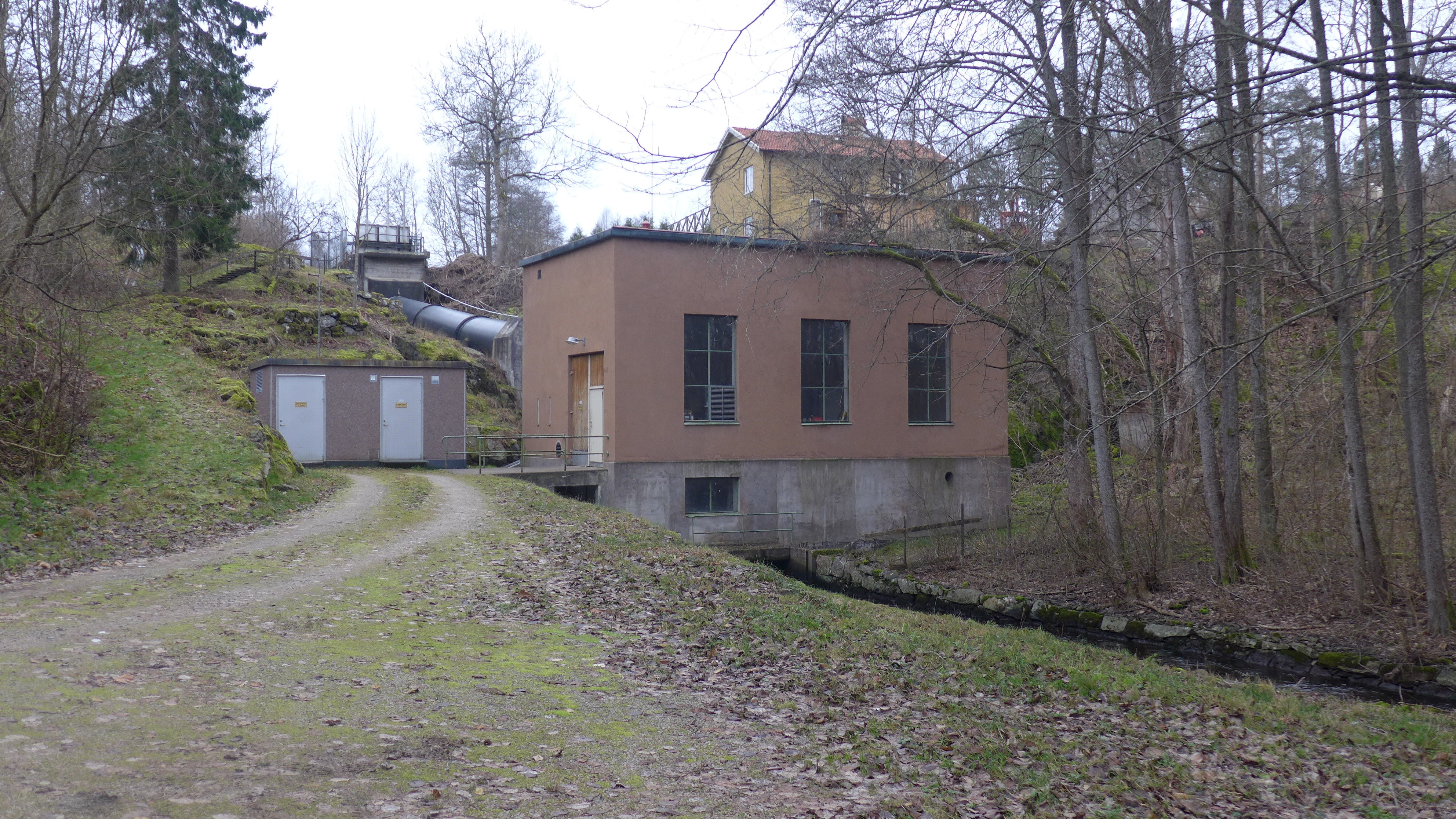 Kollerö kraftstation, Risån, Uddevalla kommun. Fler bilder finns under anläggning.