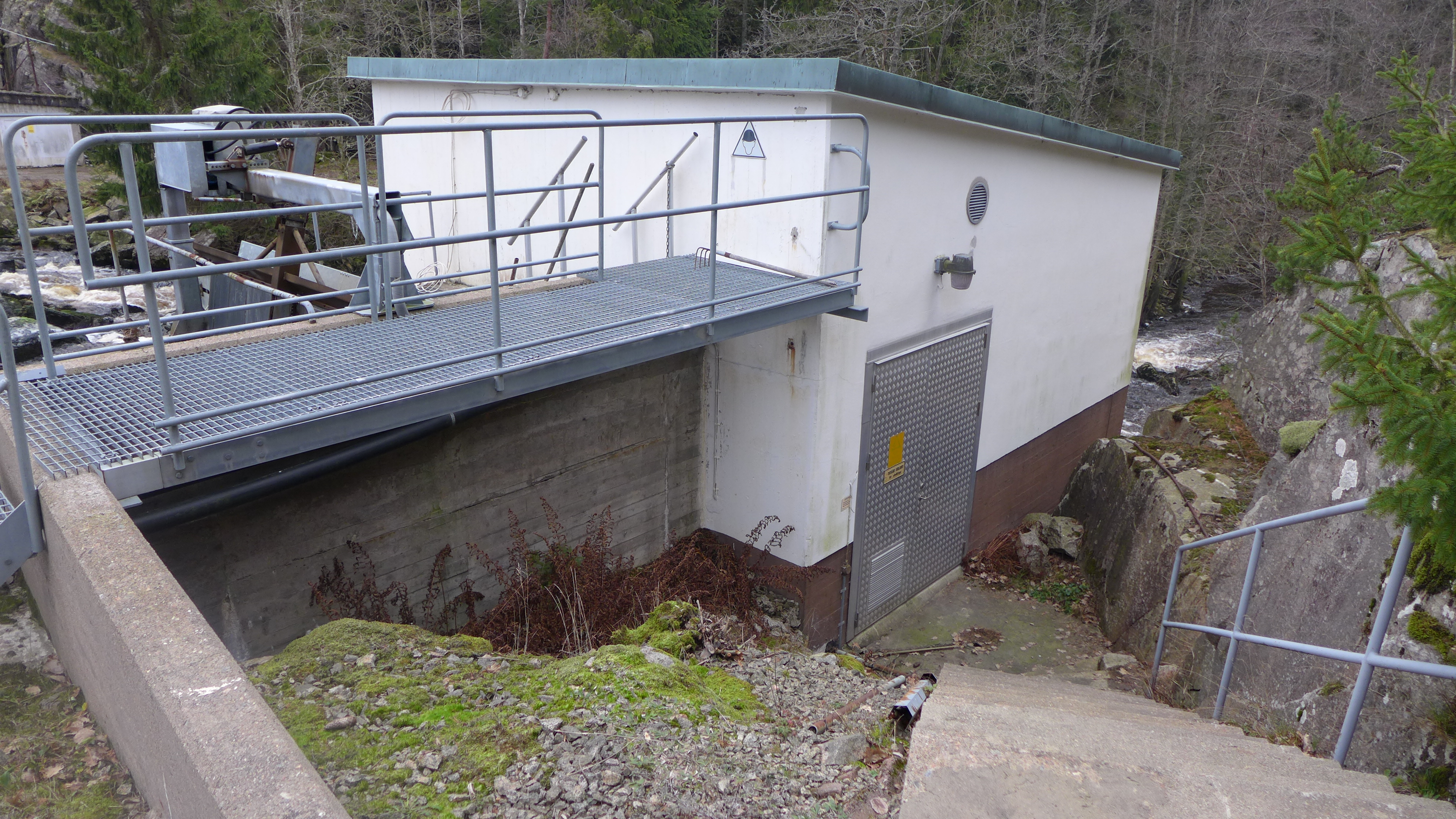 Groröds kraftstation, Uddevalla kommun. Fler bilder och beskrivning finns under "anläggning".