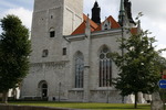 Västtornets och Stora kapellets V fasader.