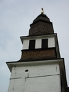Kristbergs kyrka, tornet från söder.