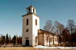 Sunne kyrka, exteriör sedd från nordväst. 