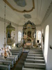 Näs kyrka, interiör, kyrkorummet sett mot koret i öster.

Bilderna är tagna av Christina Persson & Isa Lindkvist, bebyggelseantikvarier vid Jämtlands läns museum, i samband med inventeringen, 2005-2006.