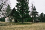 Kyrkås gamla kyrka med klockstapel.  Vy från väster.


Bilderna är tagna av Martin Lagergren & Emelie Petersson, bebyggelseantikvarier vid Jämtlands läns museum, i samband med inventeringen, 2004-2005.