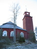 Lagfors kapell / Gustafs kyrka, exteriör, vy från norr. 