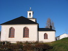 Ljustorps kyrka, exteriör, vy från öster. 